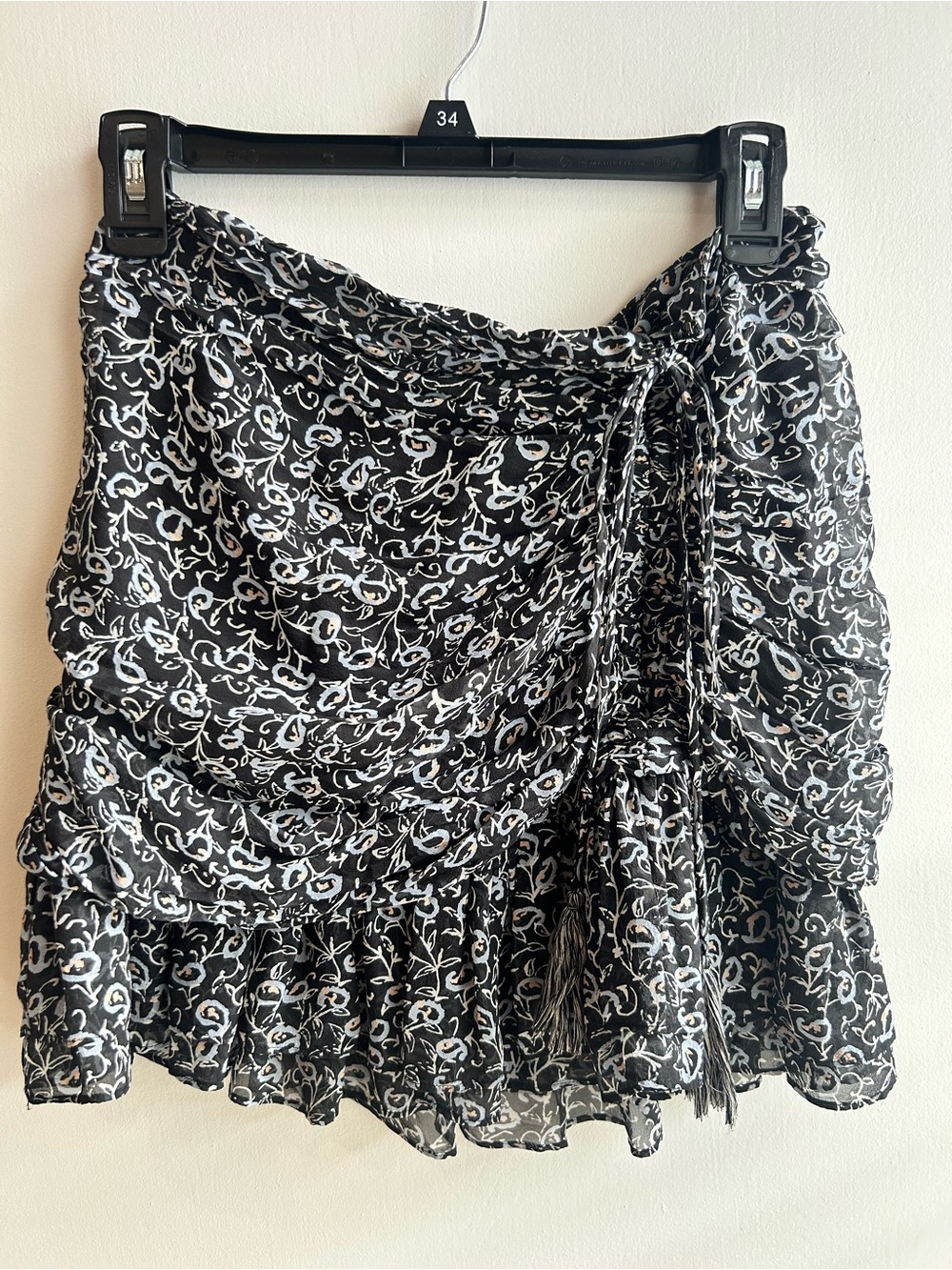Veronica Beard Ruched Mini Skirt - Picture 2 of 5
